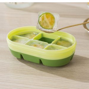 6 Grid Ice Cube Tray With Lid